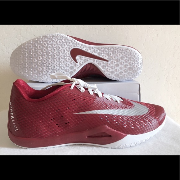 Nike Men's HYPERLIVE TB Basketball Shoes Sneakers - Picture 2 of 7